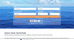Desktop Screenshot of frontrowtransfers.com